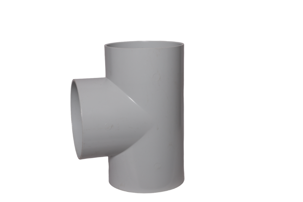 Finolex 110mm PVC Double Socket Tee (4 Inch) – Sanitary Pipe Fittings ...